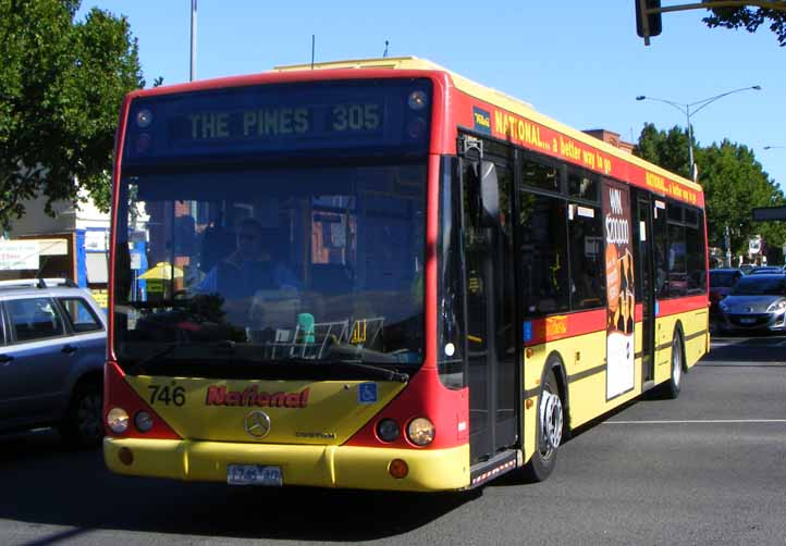 National Bus Mercedes O405NH Custom CB60 746